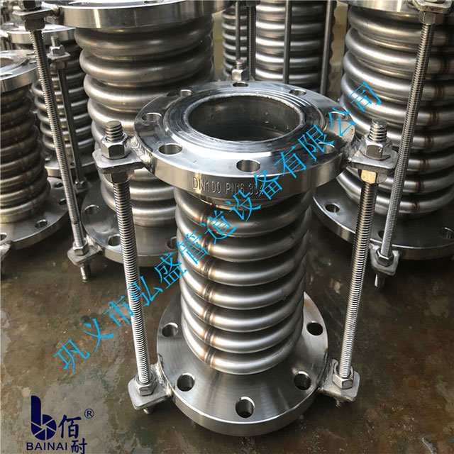 appearance inspection of bellows expansion joint: welding size, whether there are welding defects, etc.;